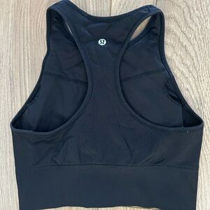 Lululemon Ebb To Train Sports Bra Black Size 6